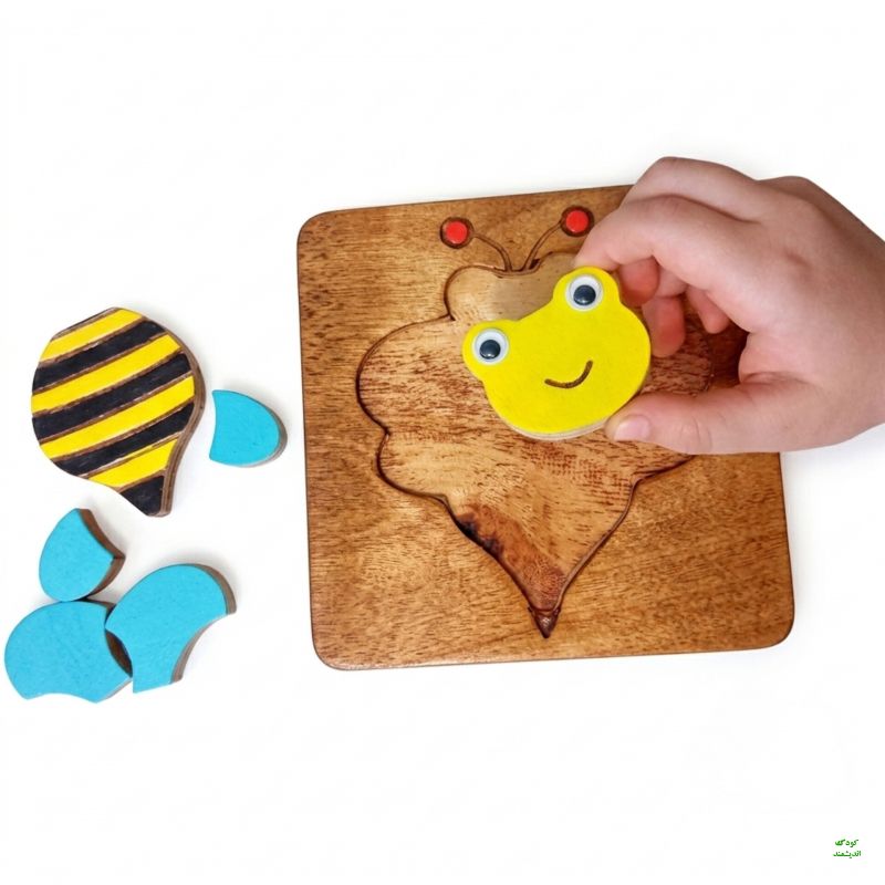 پازل چوبی زنبور